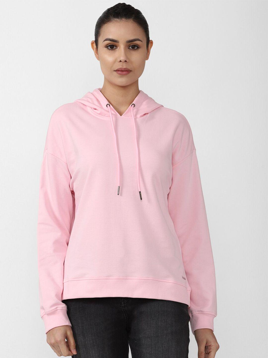 van-heusen-woman-women-pink-hooded-sweatshirt
