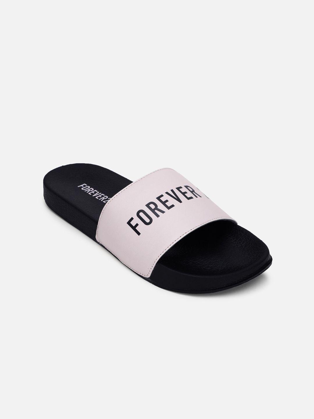 forever-21-women-pink-printed-slippers