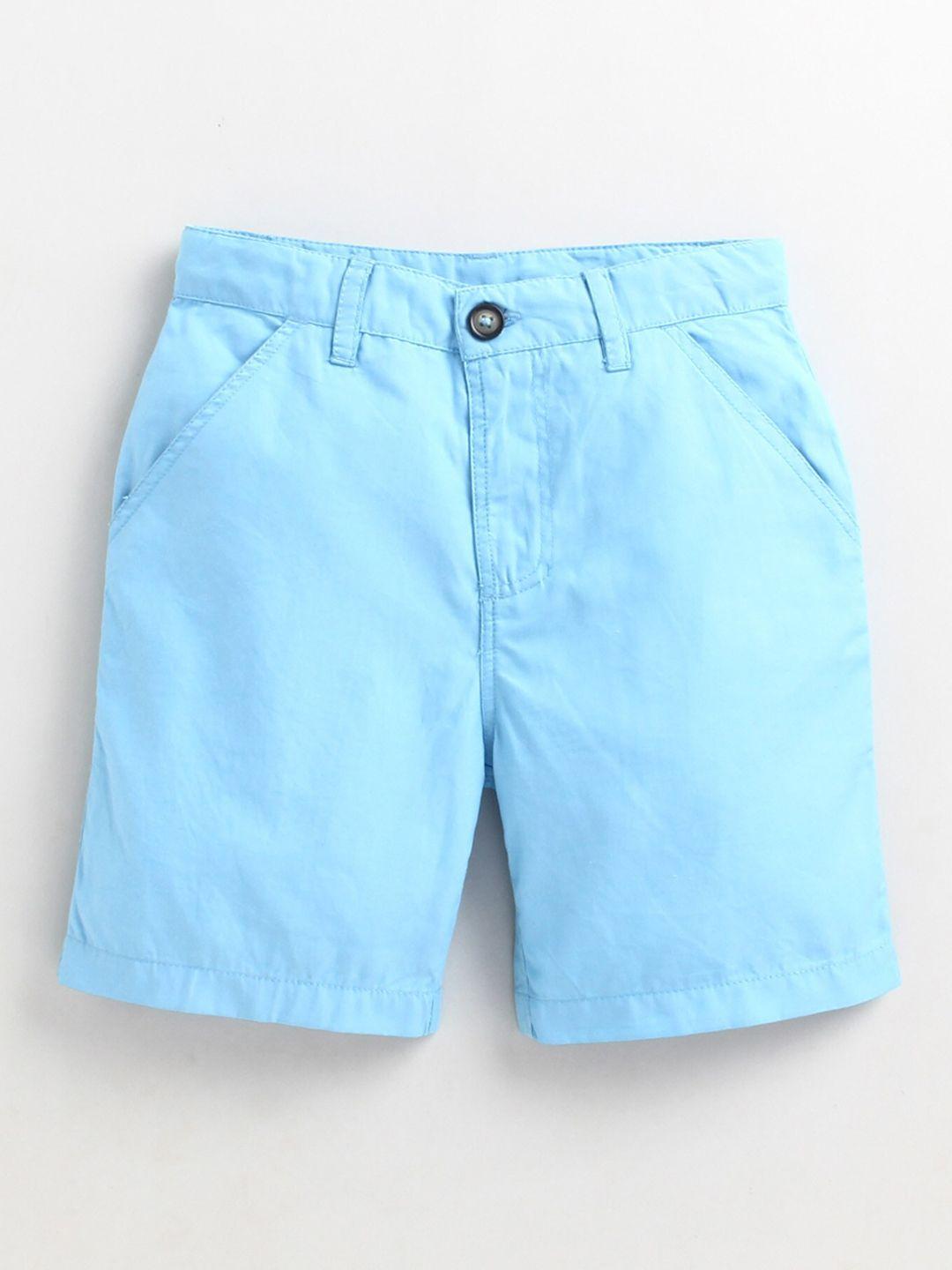 Cherry Crumble Kids-Boys Blue Shorts