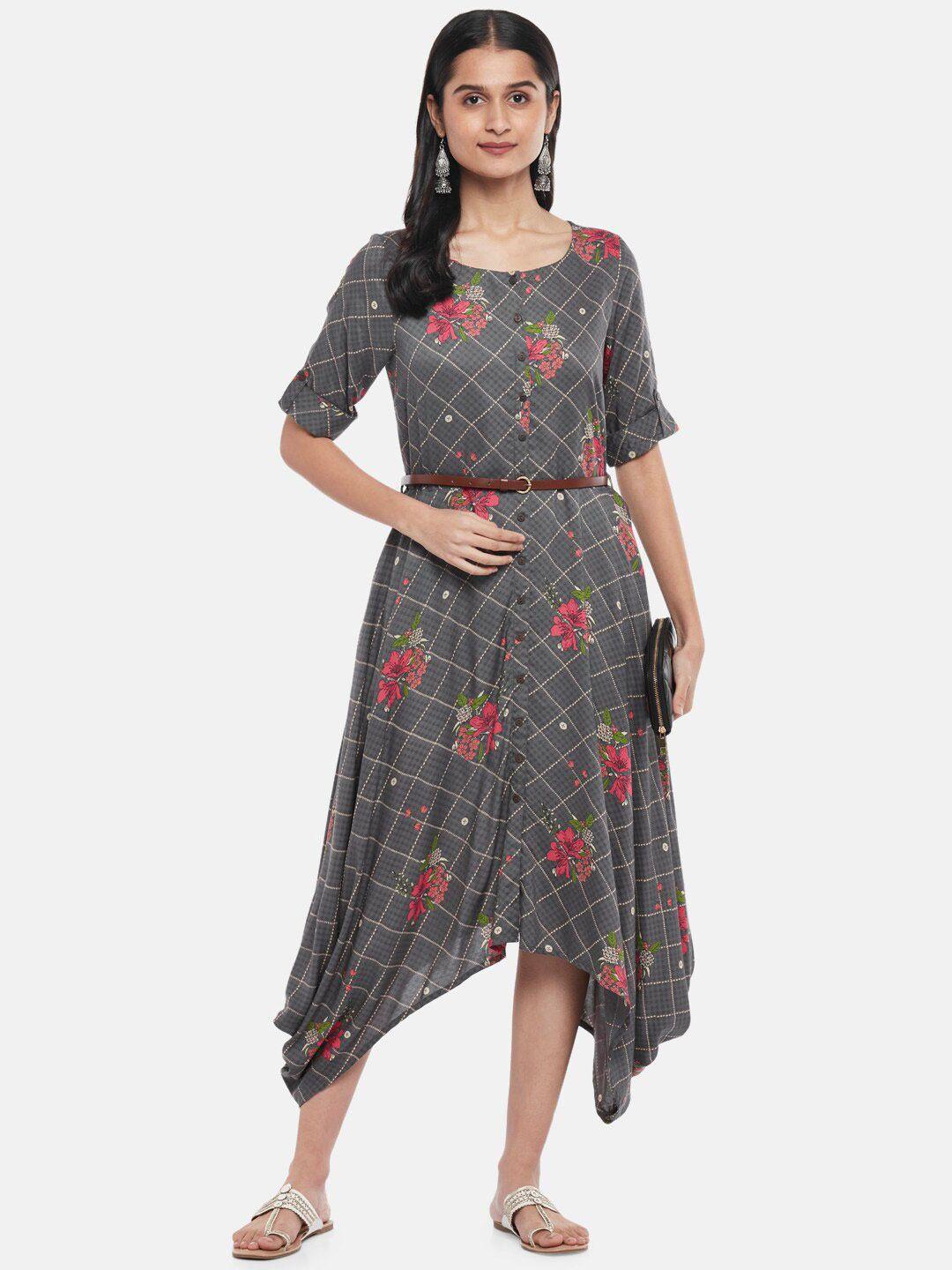 akkriti-by-pantaloons-charcoal-floral-a-line-midi-dress