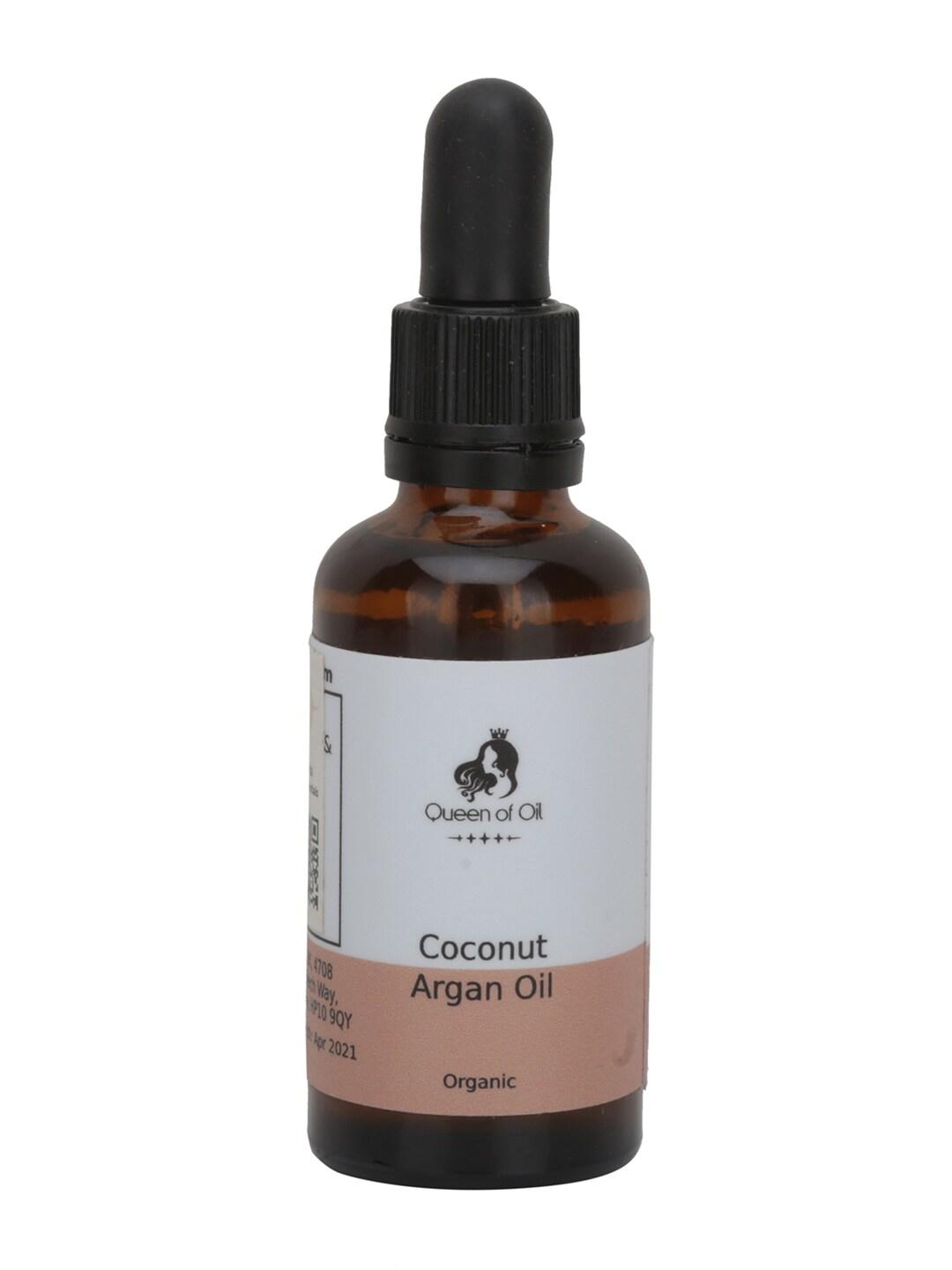 Queen Of Oil 100% Pure Natural & Organic Coconut Argan Oil - 50 ml