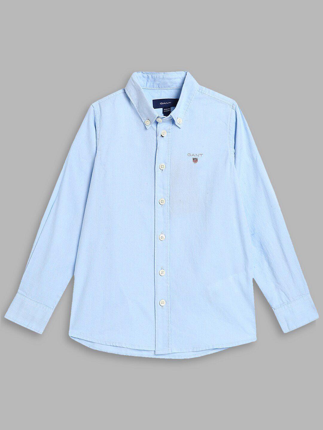 GANT Boys Blue Classic Casual Shirt