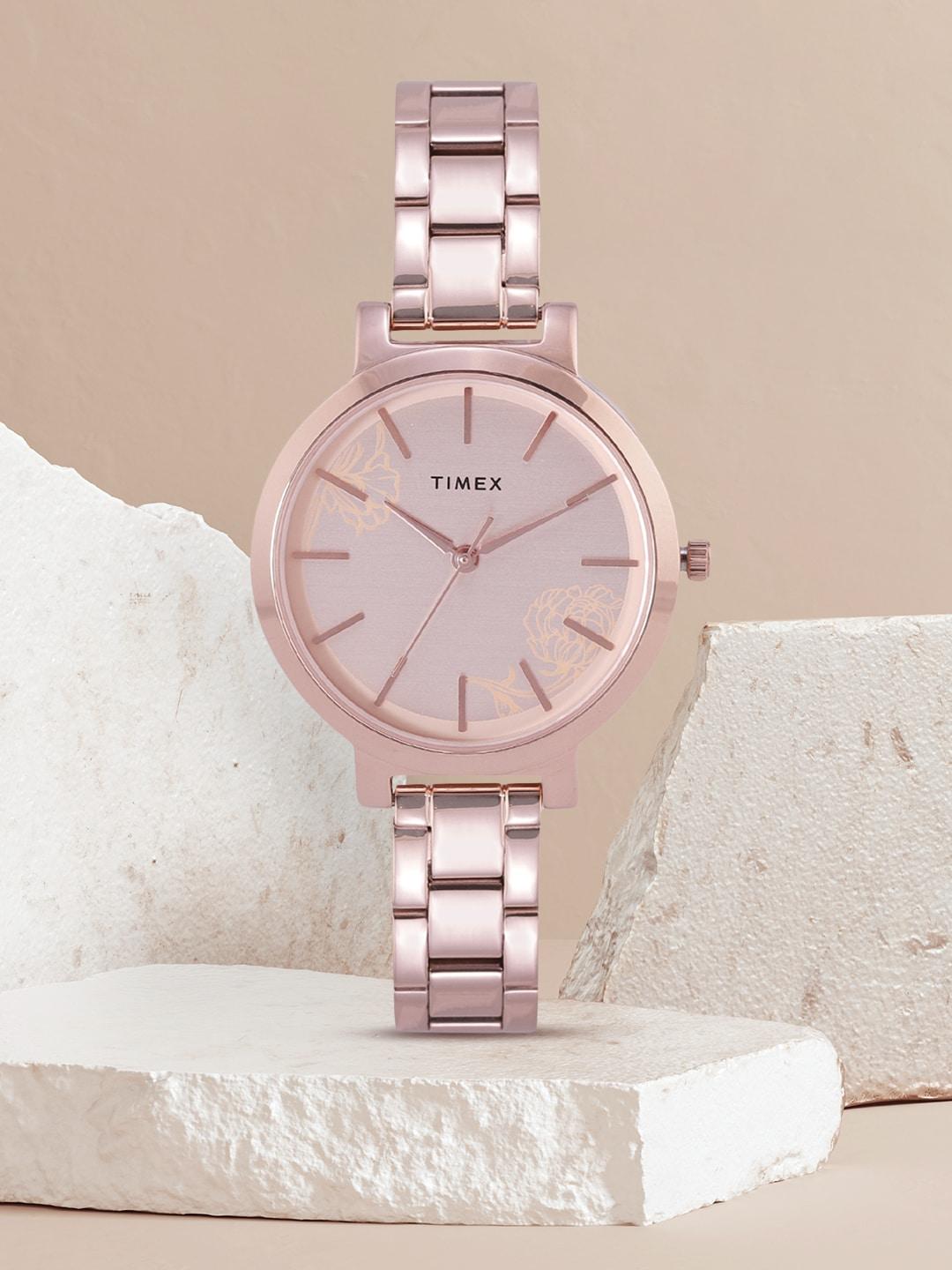 timex-women-rose-gold-toned-printed-dial-&-bracelet-style-analogue-watch-twhl41smu07