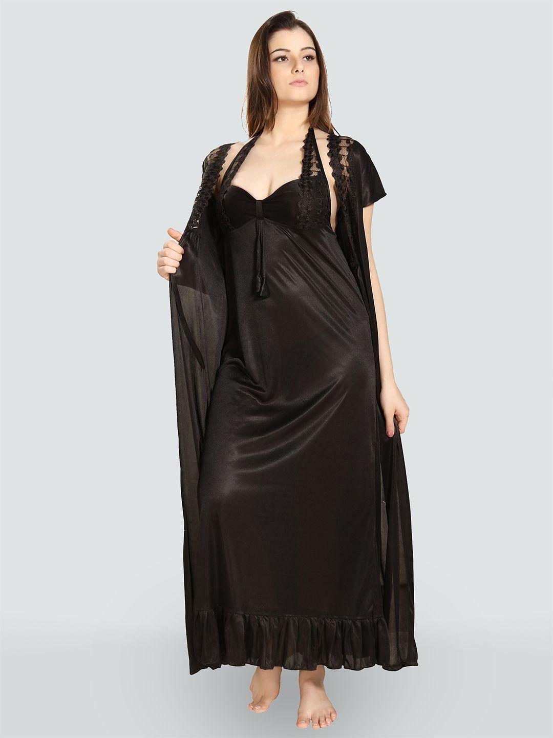 romaisa-women-black-maxi-nightdress-with-robe