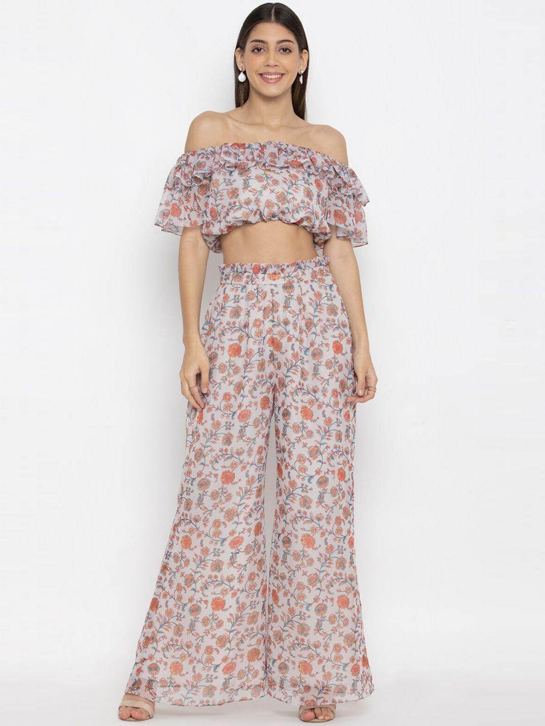 sew-you-soon-women-white-&-orange-colored-floral-printed-crop-top-&-palazzo-co-ords