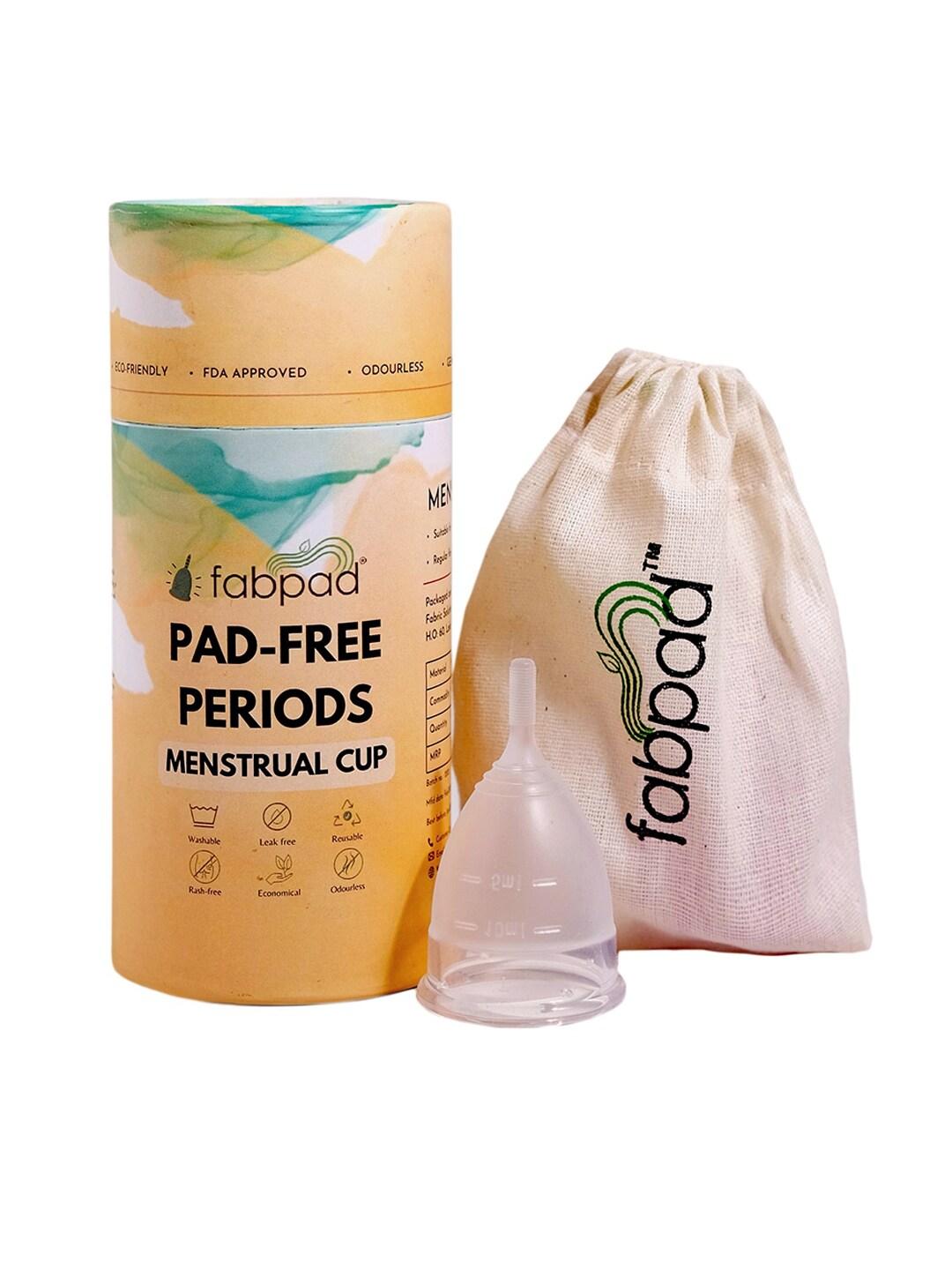 fabpad Teens Compliant Medical Grade Silicon Reusable Menstrual Cup