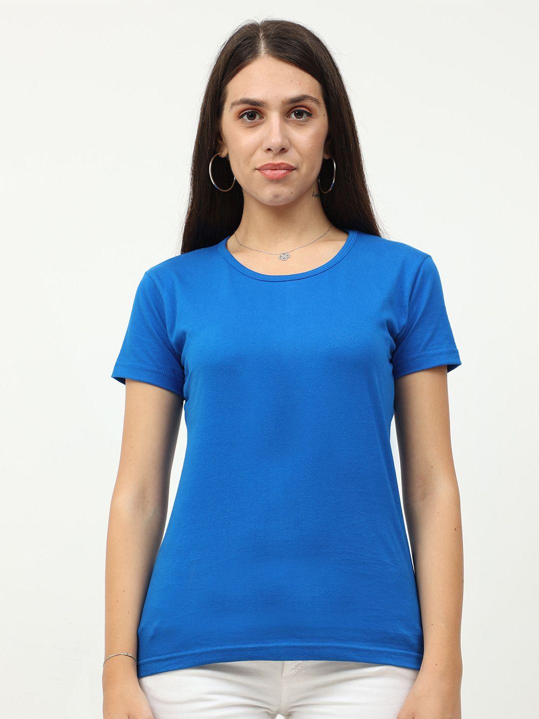 fleximaa-women-blue-t-shirt
