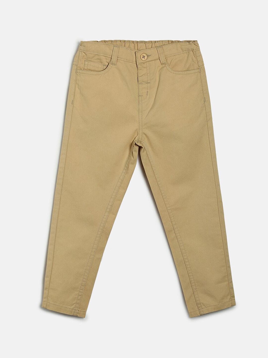 mini-klub-boys-regular-fit-beige-chinos-trousers