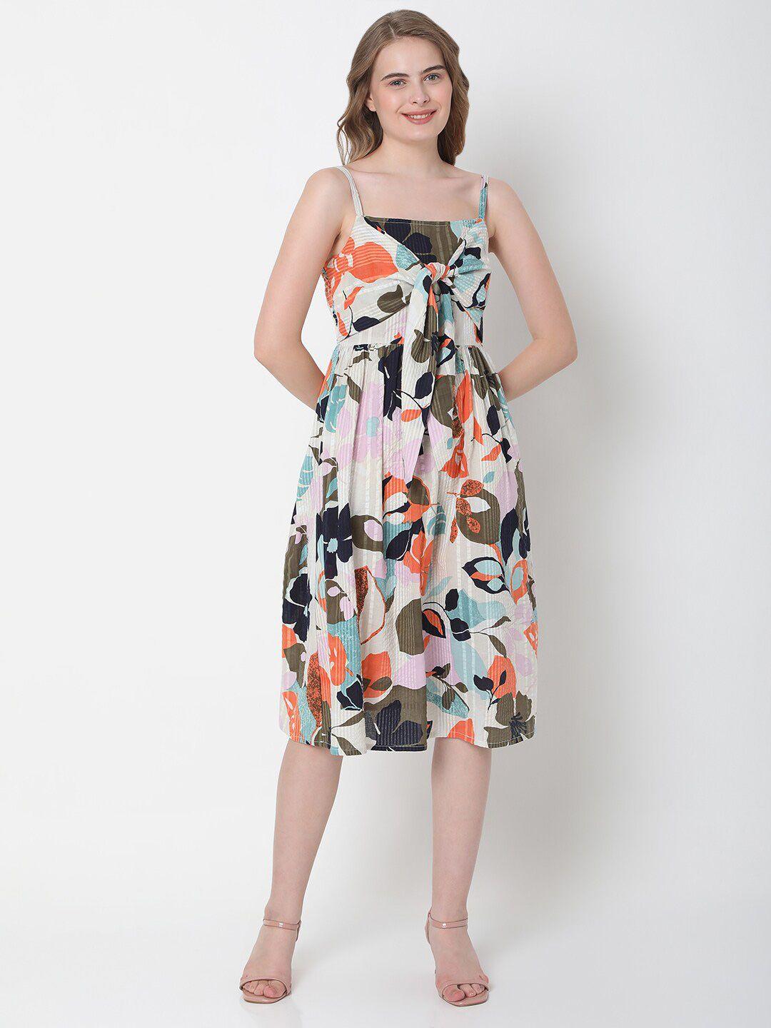 Vero Moda Multicoloured A-Line Dress