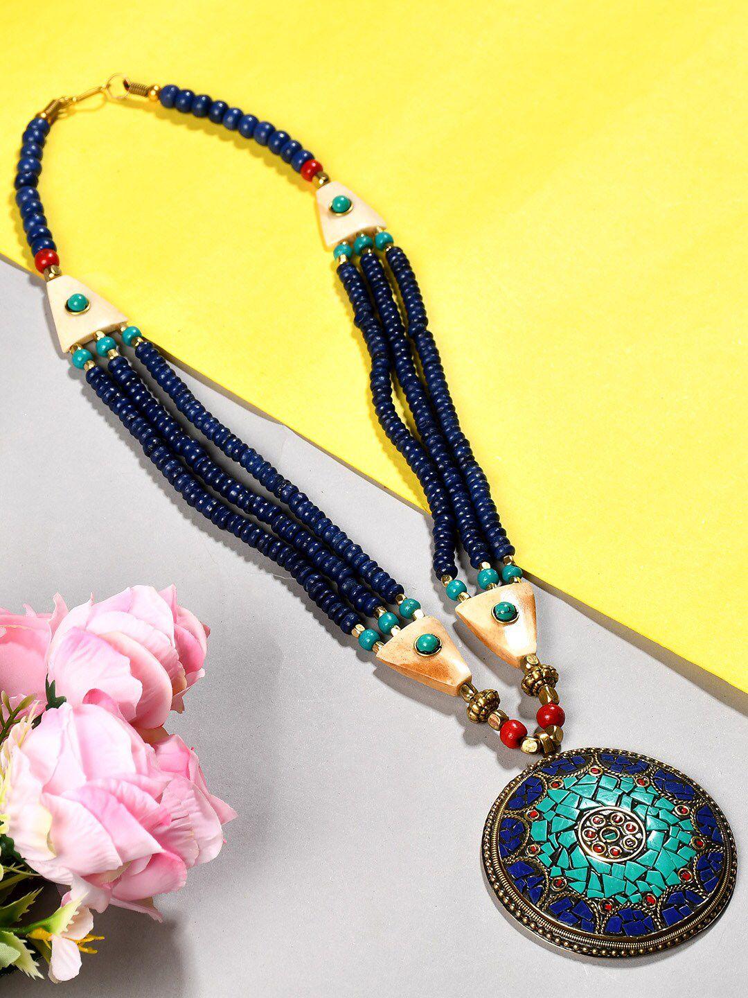 bamboo-tree-jewels-black-&-blue-afghan-necklace
