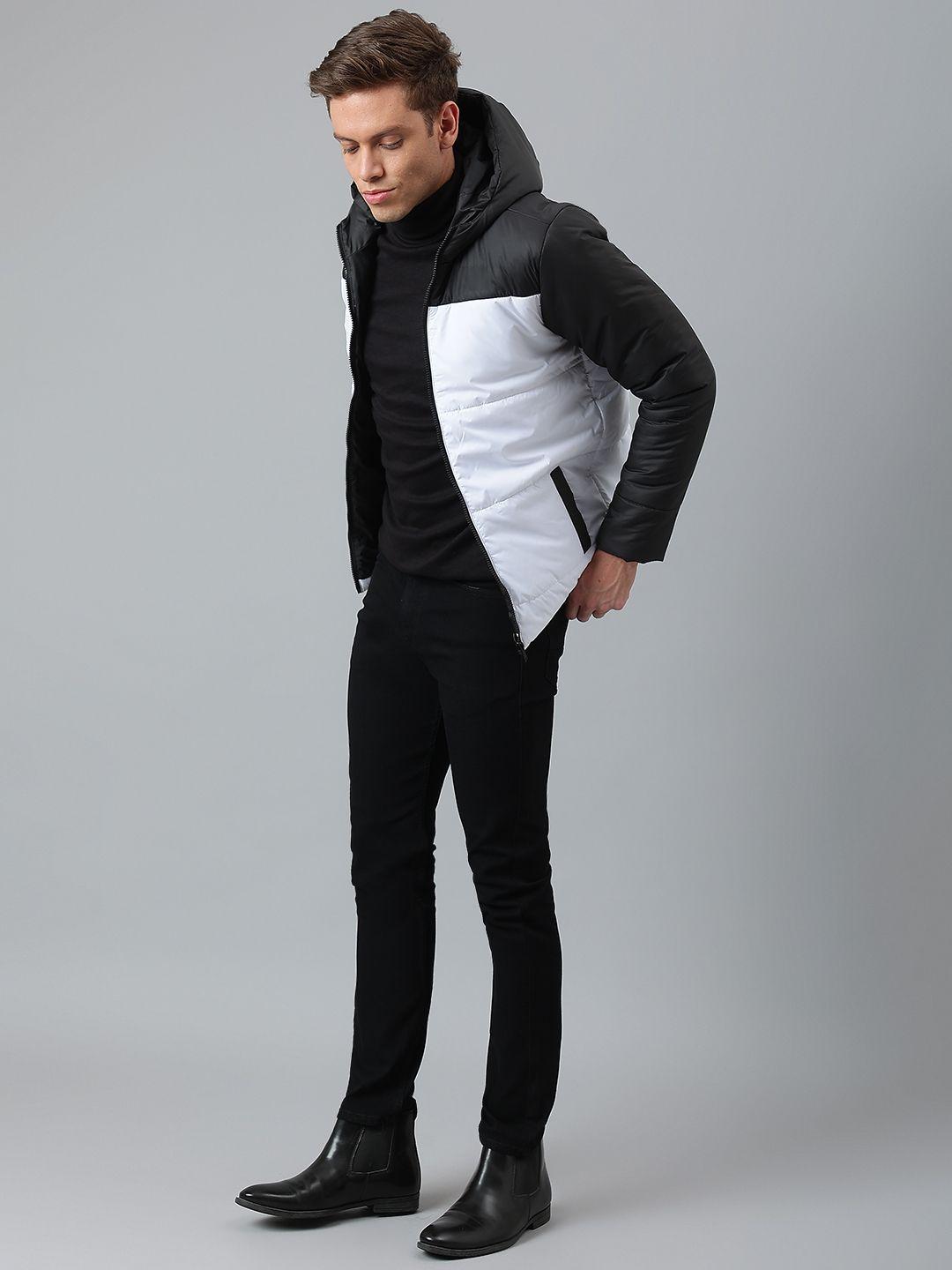 dennis-lingo-men-white-black-colourblocked-regular-outdoor-padded-jacket