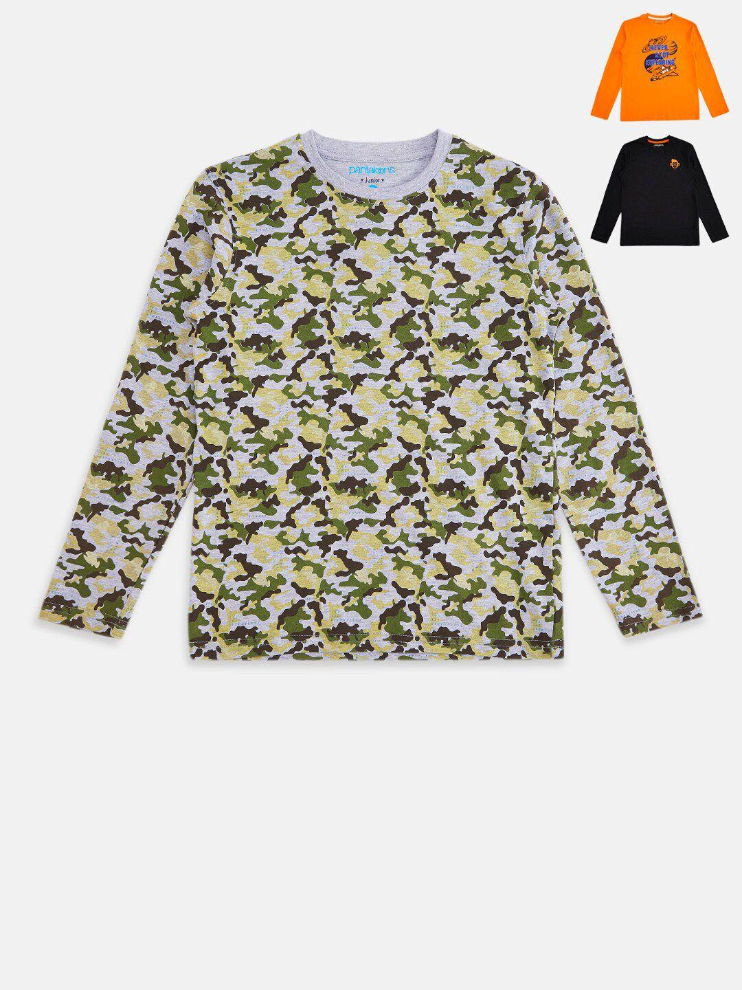 pantaloons-junior-boys-pack-of-3-camouflage--printed-t-shirt