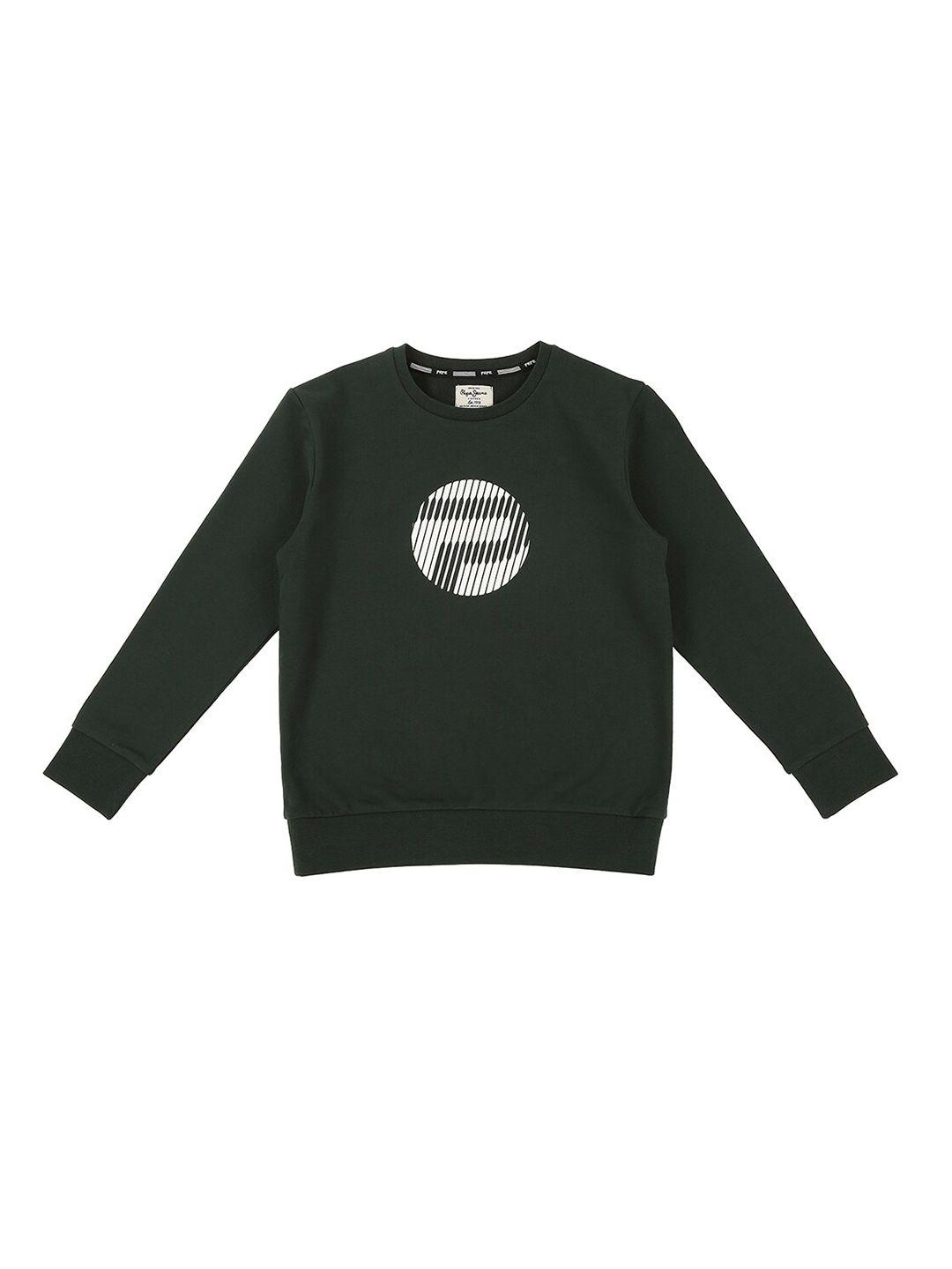 pepe-jeans-boys-green-placement-printed-sweatshirt