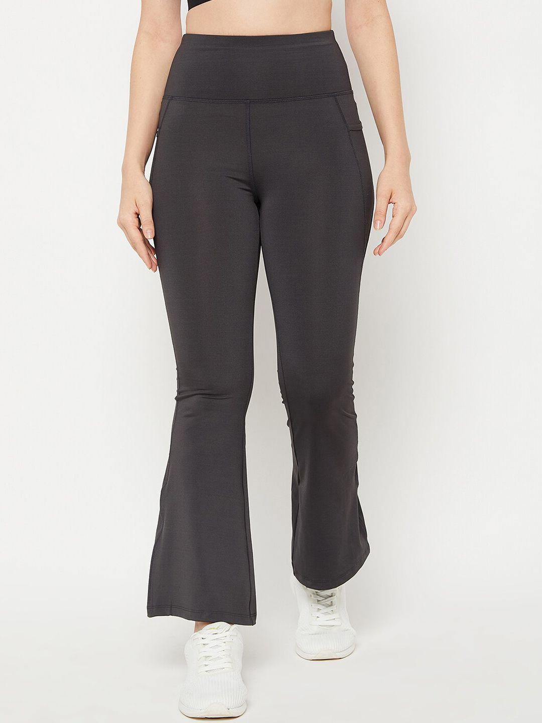 athlisis-women-grey-solid-rapid-dry-regular-fit-track-pants