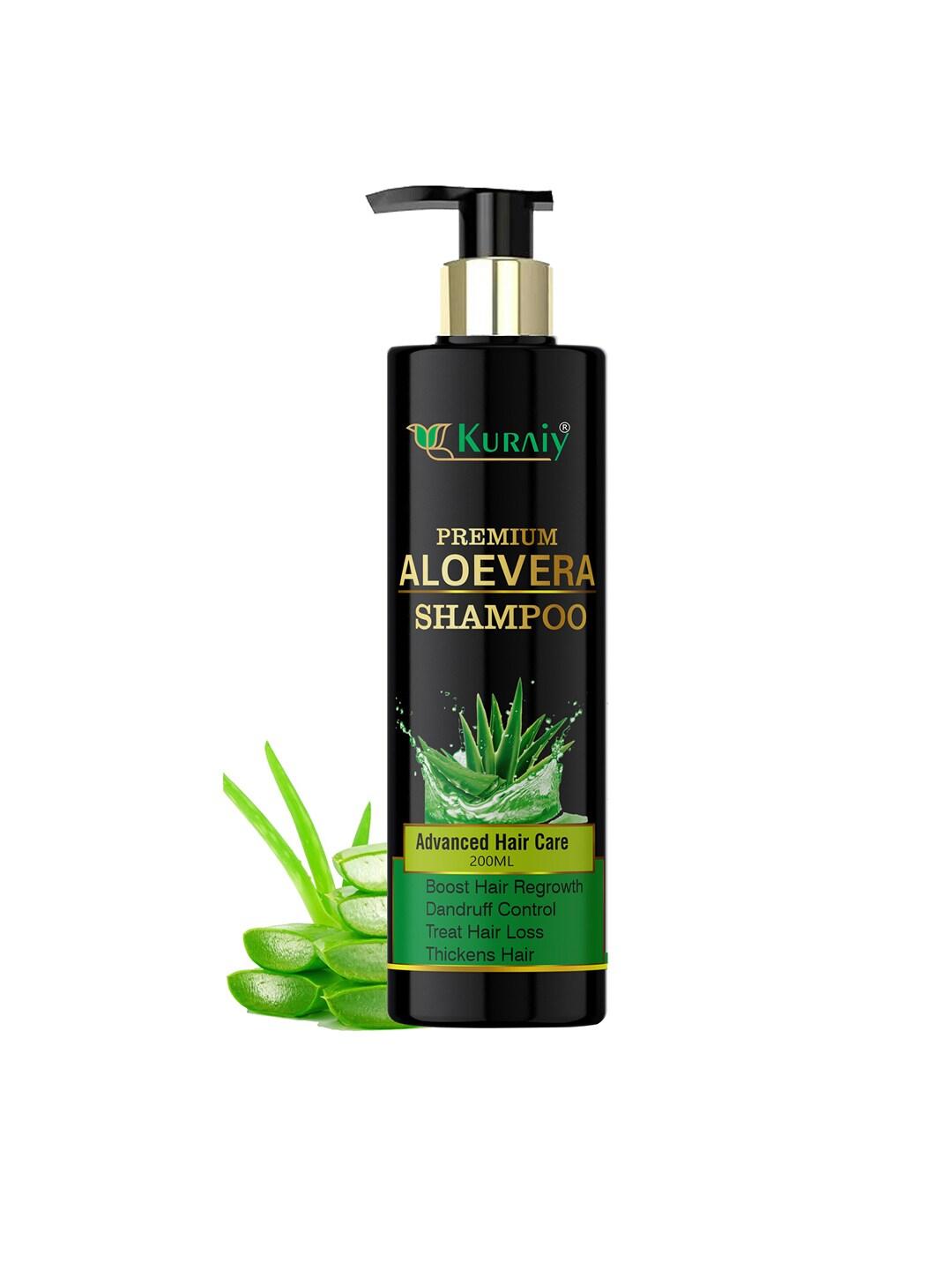 KURAIY Premium Advanced Hair Care Natural Aloevera Shampoo To Boost Hair Regrowth - 200ml