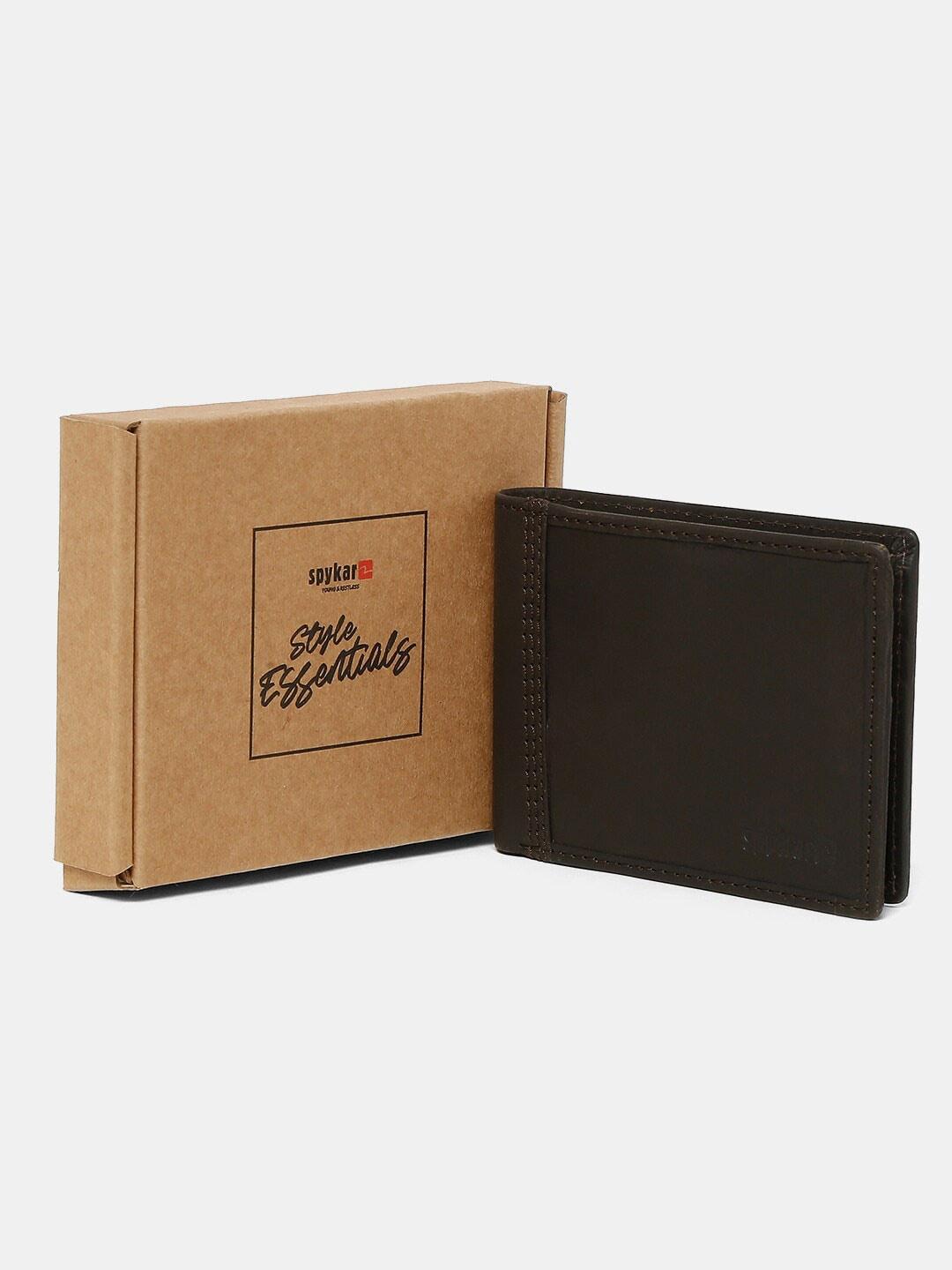 spykar-men-brown-leather-two-fold-wallet