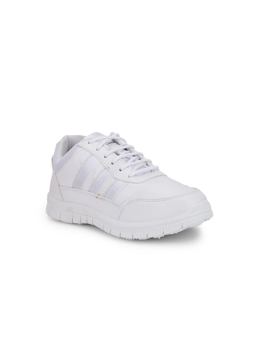Liberty Boys White Synthetic Lace-Ups Sneakers