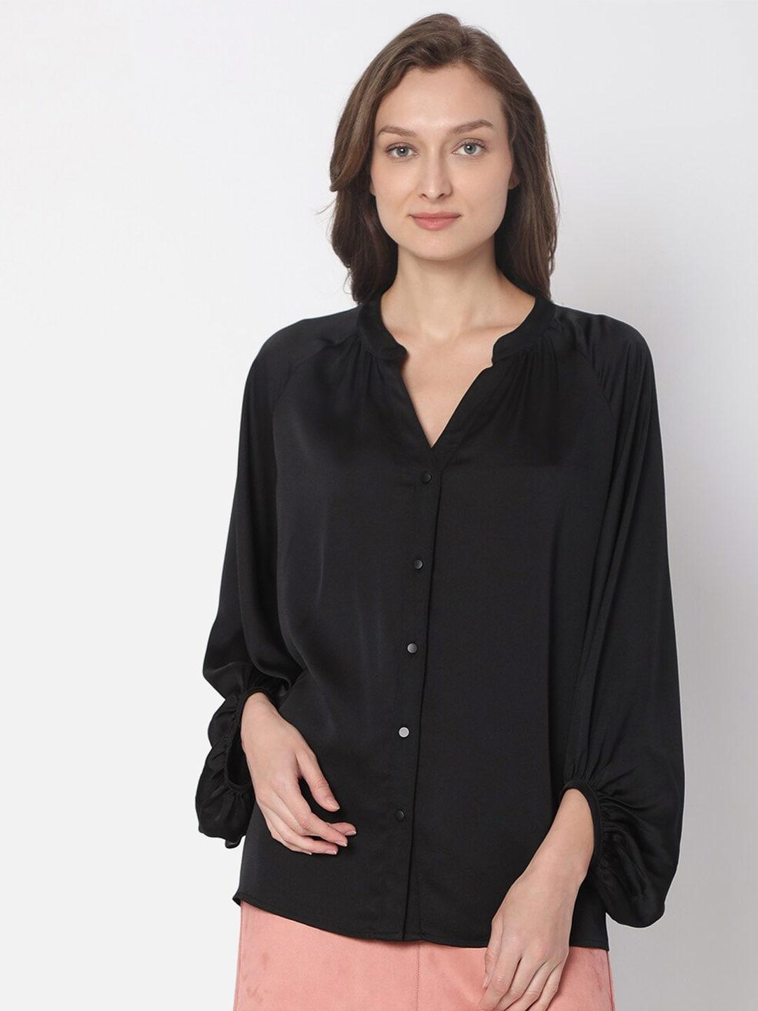 vero-moda-women-black-shirt-style-top