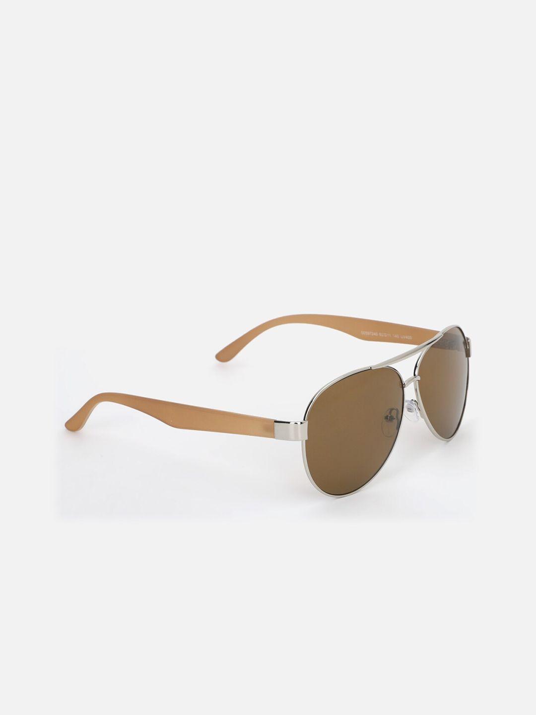 forever-21-women-brown-lens-&-silver-toned-aviator-sunglasses