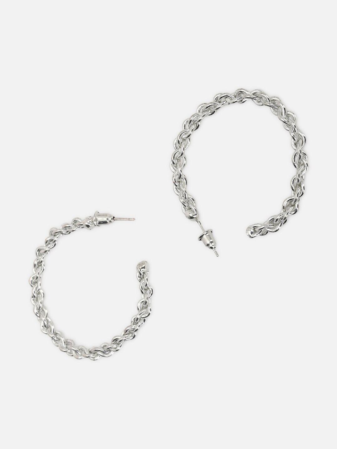 forever-21-silver-toned-circular-half-hoop-earrings
