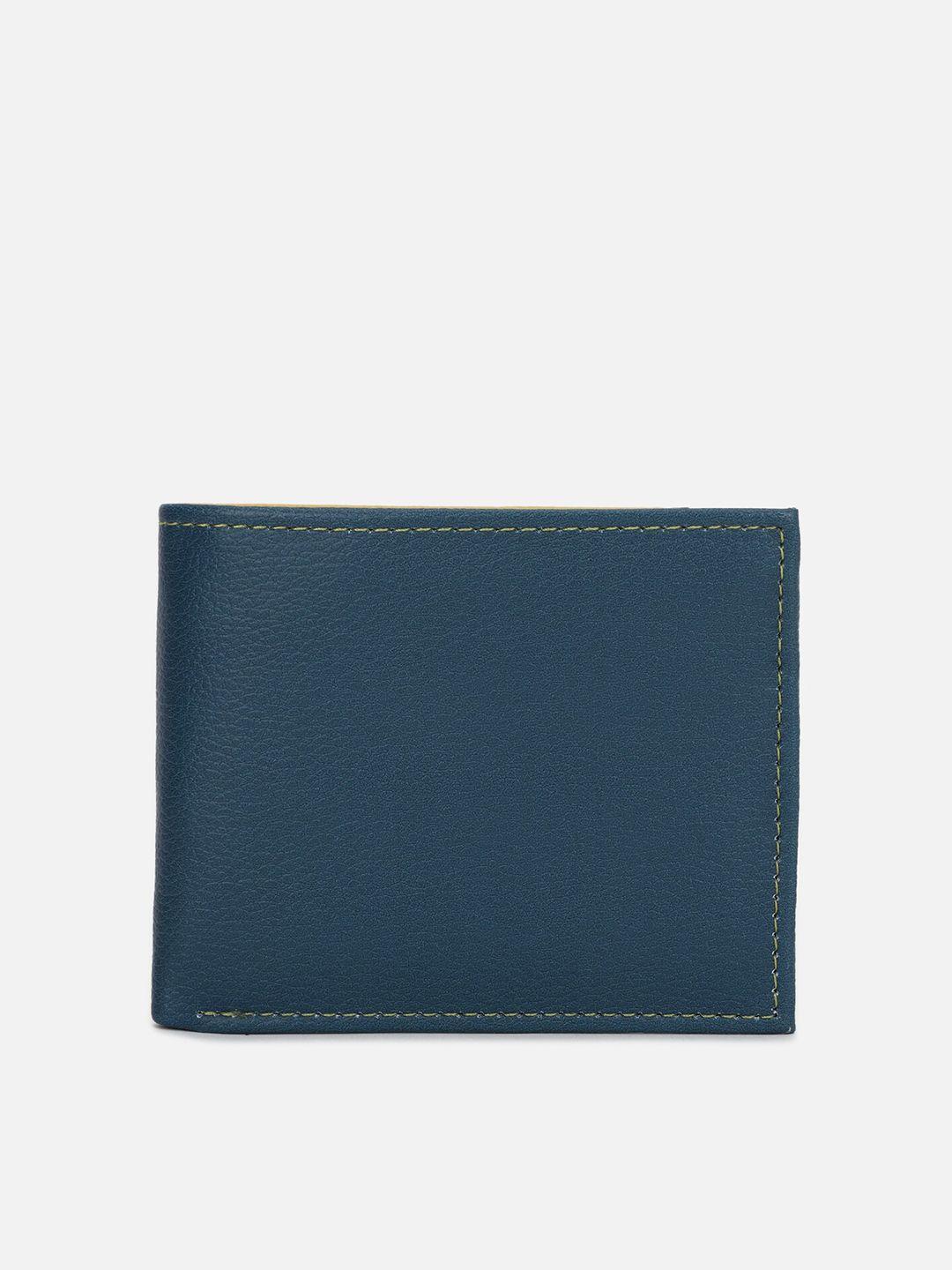 forever-21-men-yellow-&-blue-colourblocked-pu-two-fold-wallet