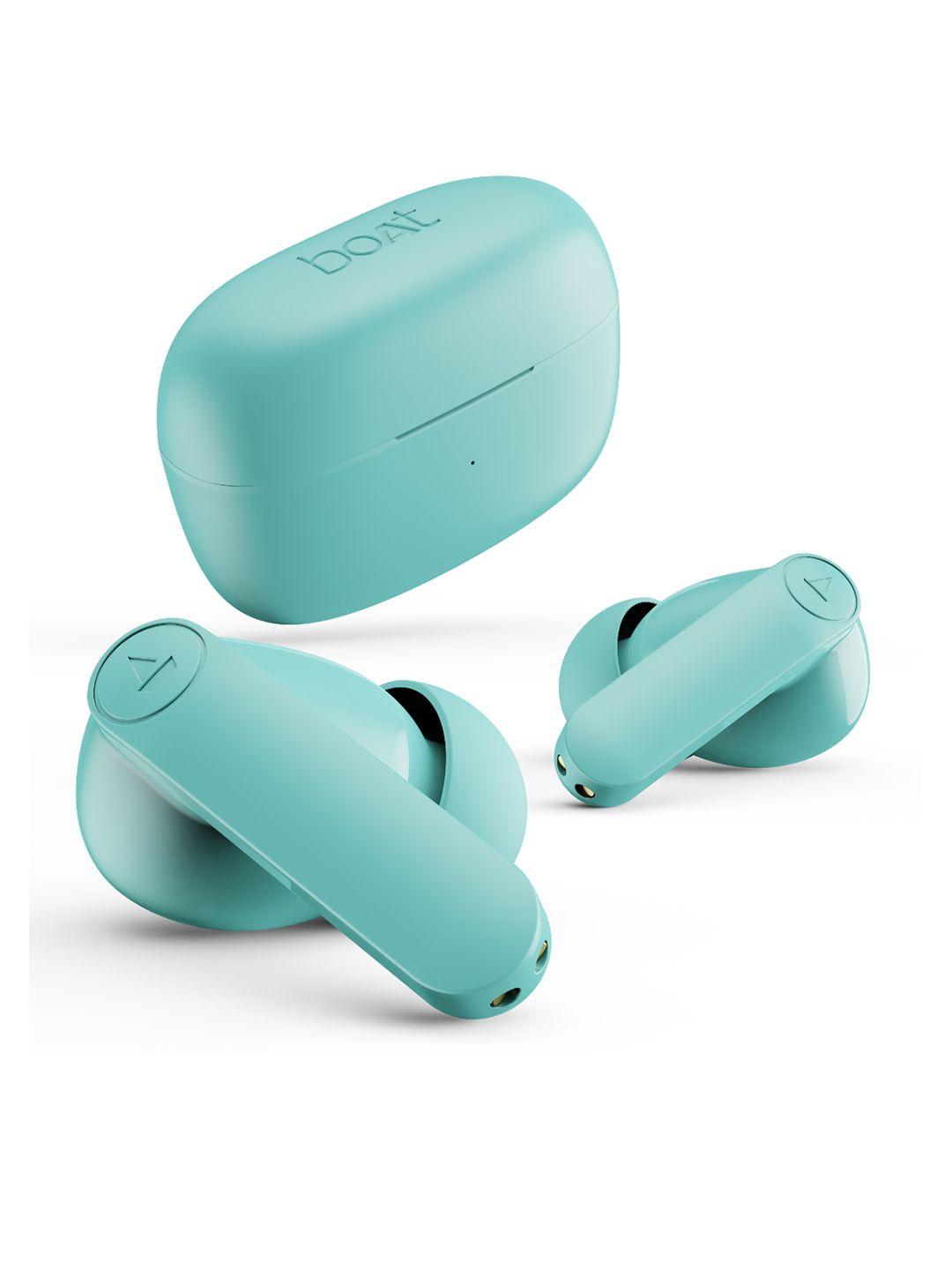 boAt Airdopes 131 Pro M with Quad Mic ENx Bluetooth Earbuds - Mint Green