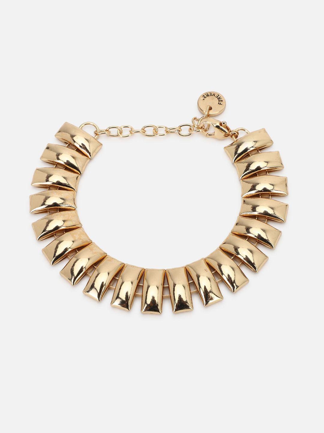 forever-21-women-gold-toned-solid-link-bracelet