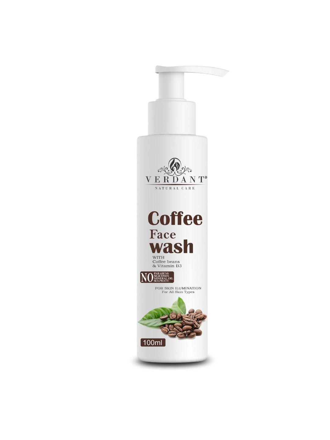 verdant-natural-care-coffee-face-wash-with-coffee-beans-&-viatmin-b3-for-skin-ilumination---100-ml