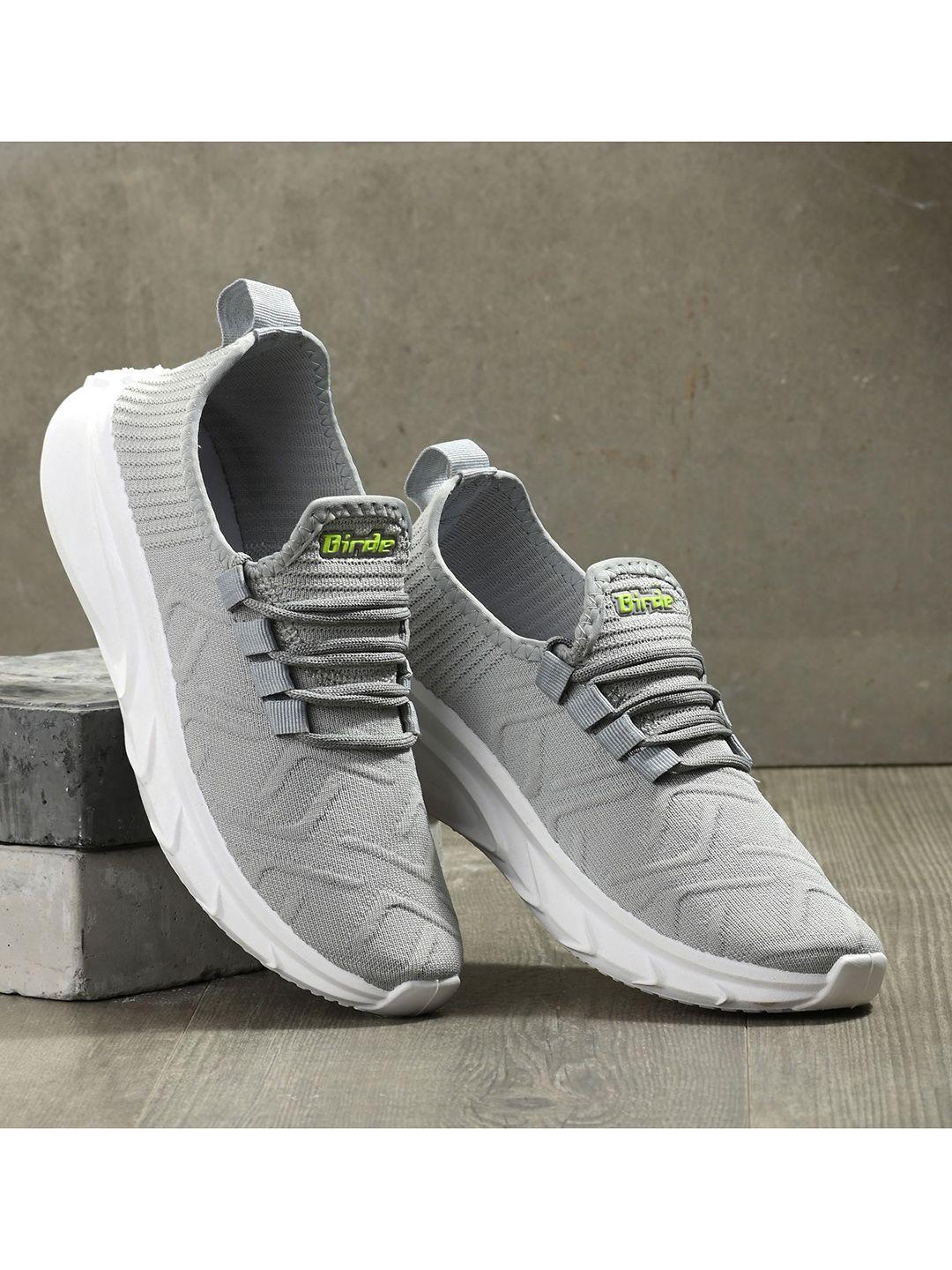 birde-men-grey-textured-sneakers