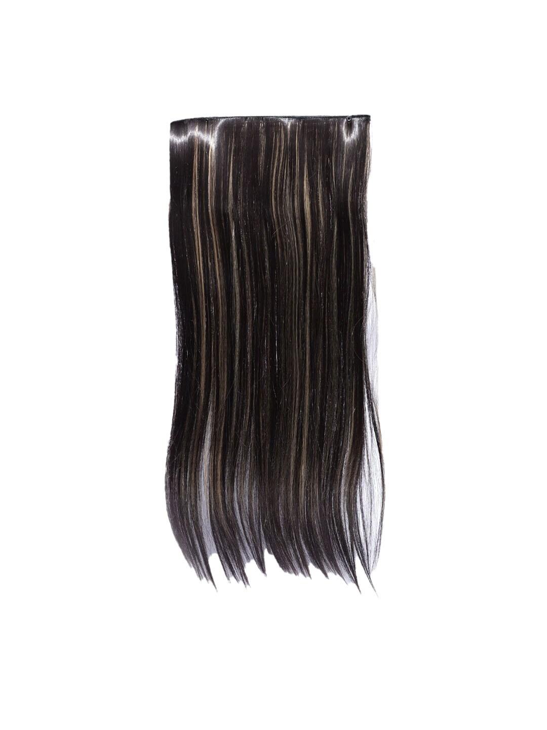 CHRONEX 5 Clips Based Highlighter Long Straight Hair Extension-Wig