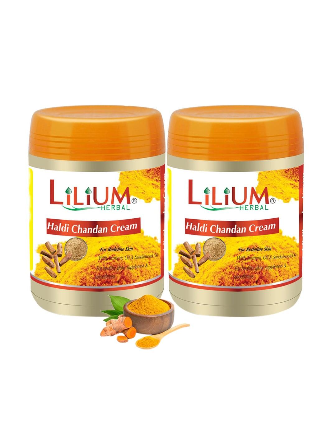 Lilium Set Of 2 Massage Cream With Honey Almond For Skin Nourishing-900Gm Each
