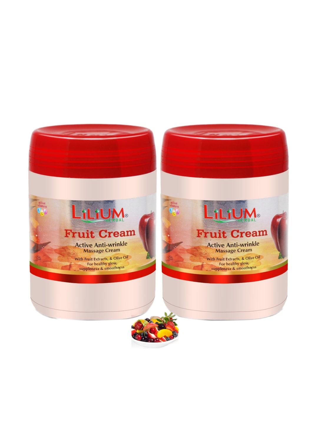 Lilium Set Of 2 Anti Wrinkle Massage Cream 900 gm