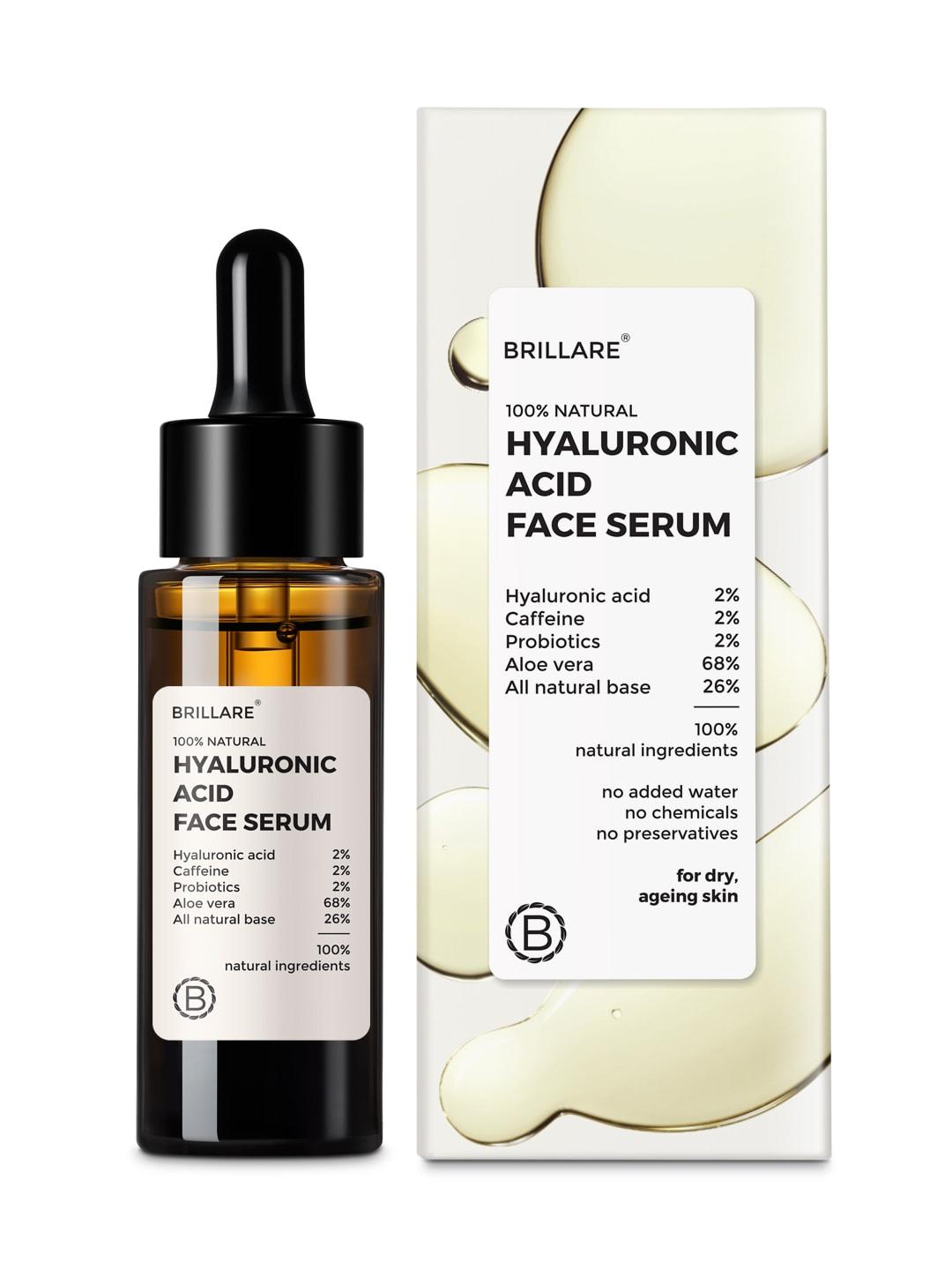 BRILLARE Hyaluronic Acid Face Serum For Dry & Ageing Skin - 30 ml