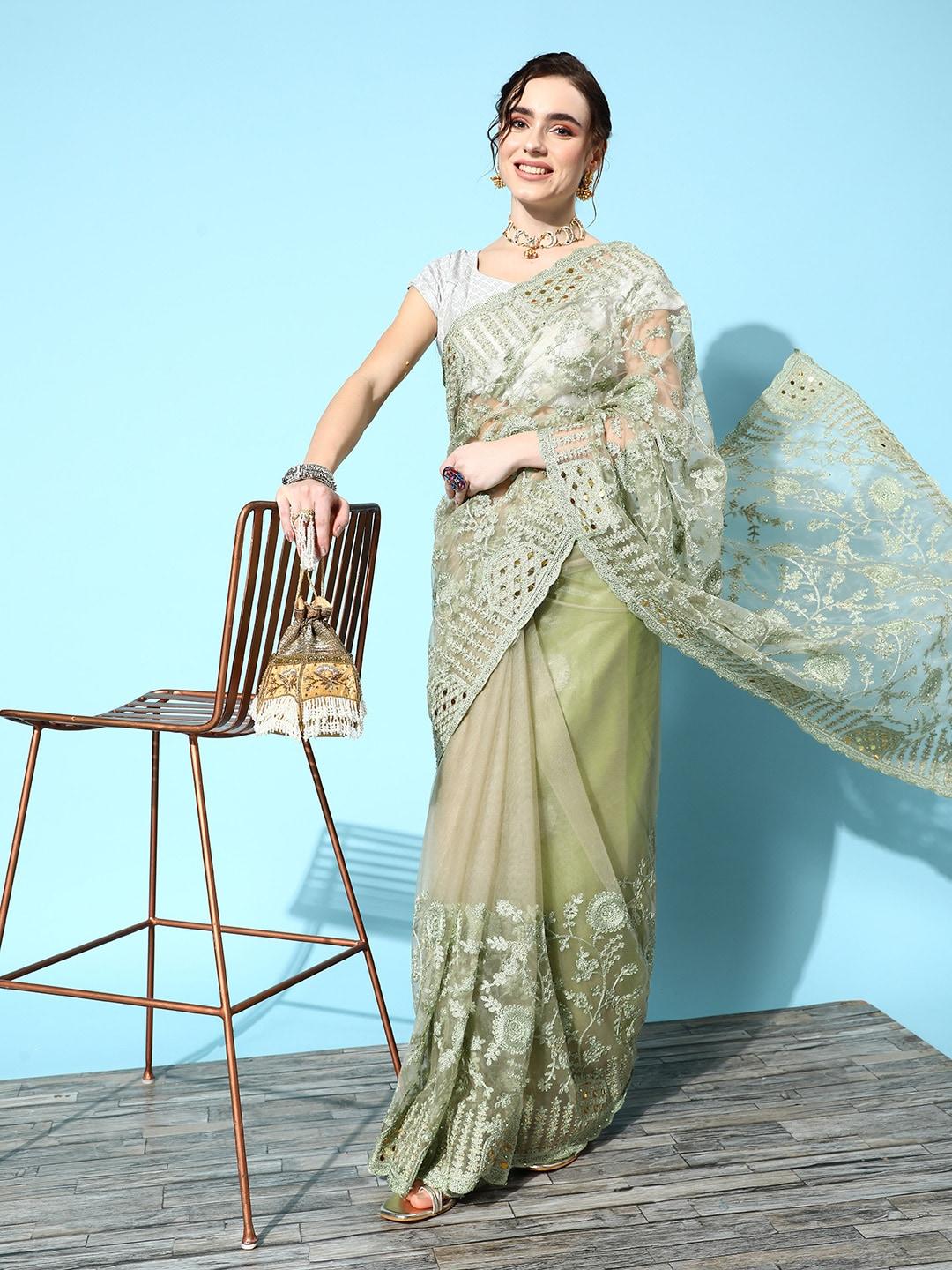 ishin-floral--saree-with-embroidered-border