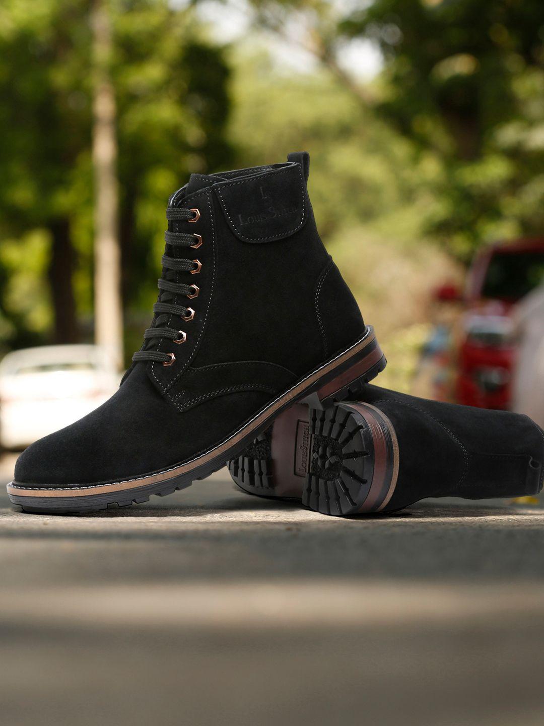 louis-stitch-men-black-suede-fashion-boots