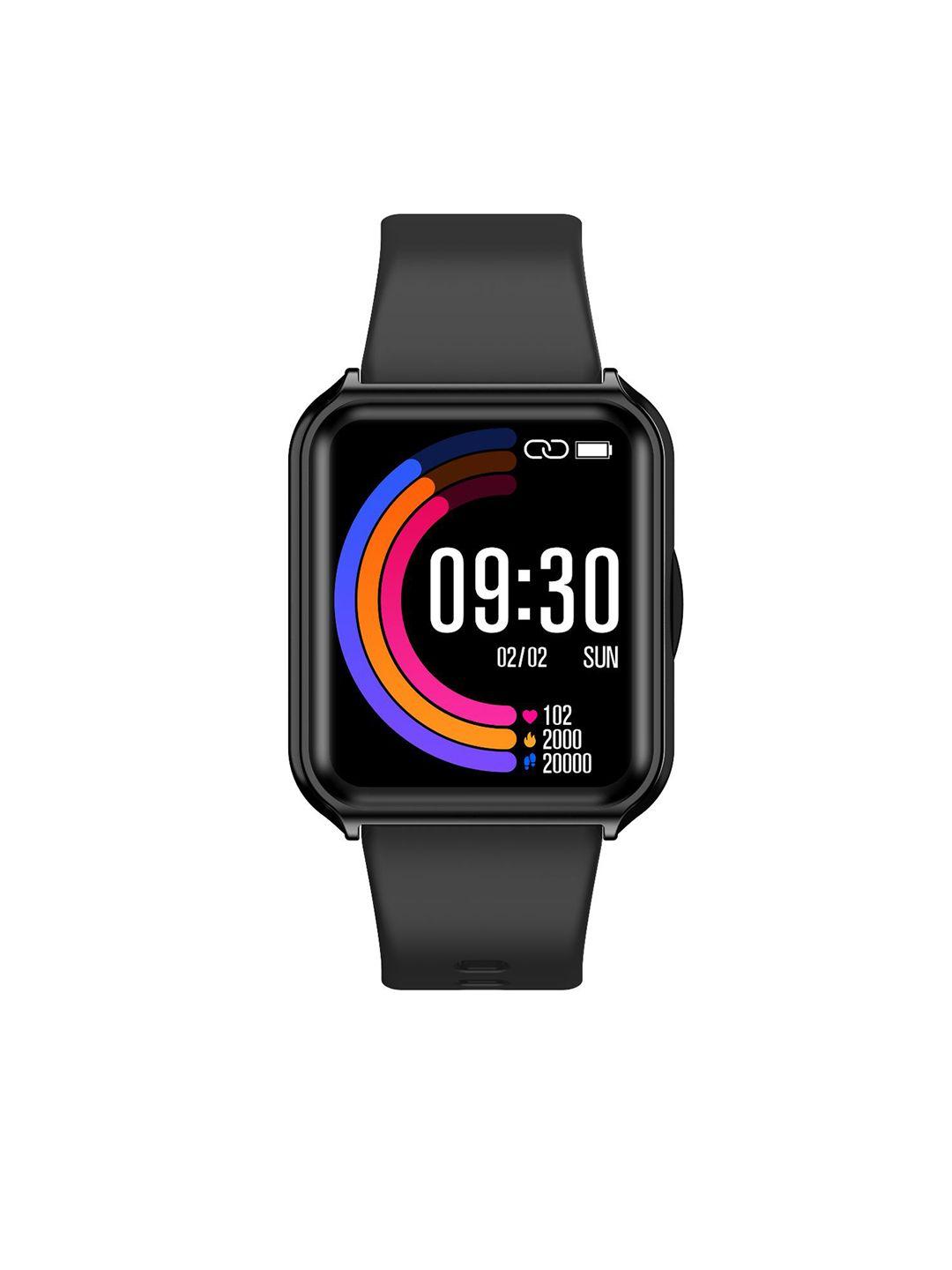Timex Black Solid Digital Dial  3.0 Smart Watch