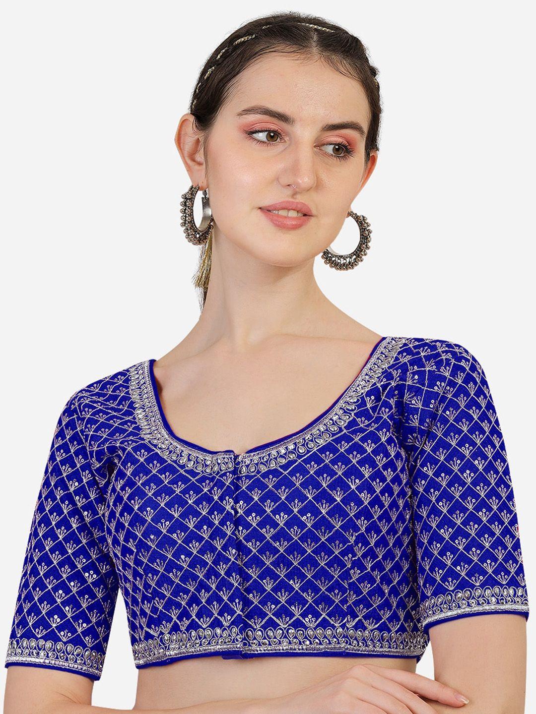 pujia-mills-women-blue-embroidery-saree-blouse