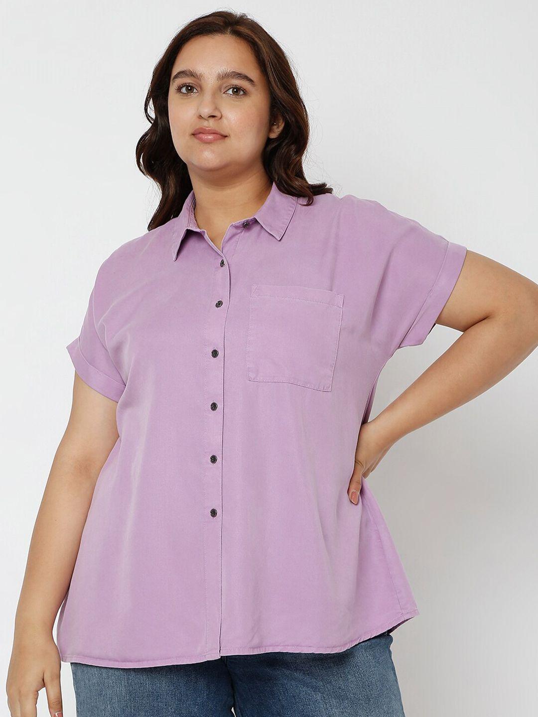 vero-moda-curve-women-purple-solid-casual-shirt