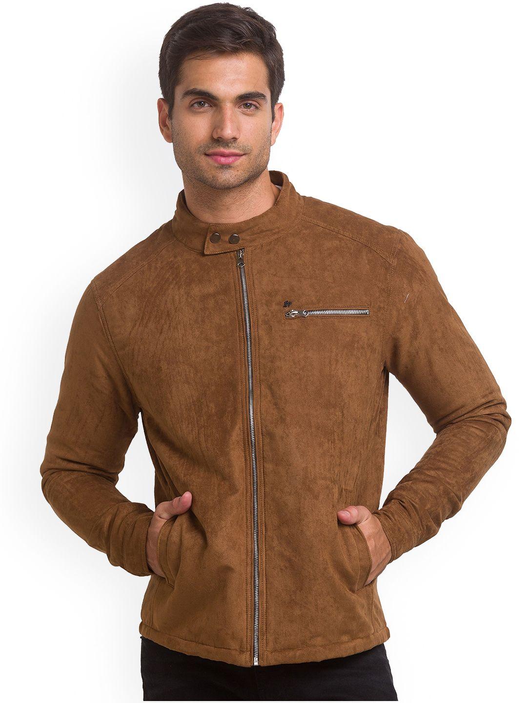 Being Human Men Brown Solid Tailored Jacket