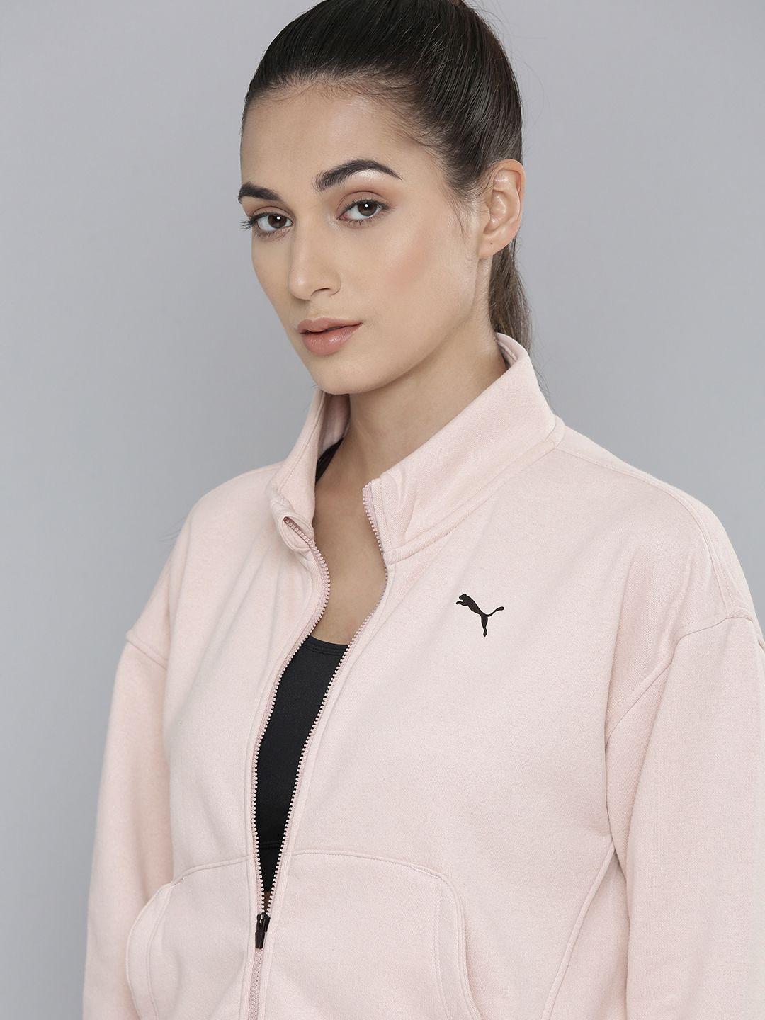 puma-women-pink-solid-drycell-fav-knit-training-tracksuit