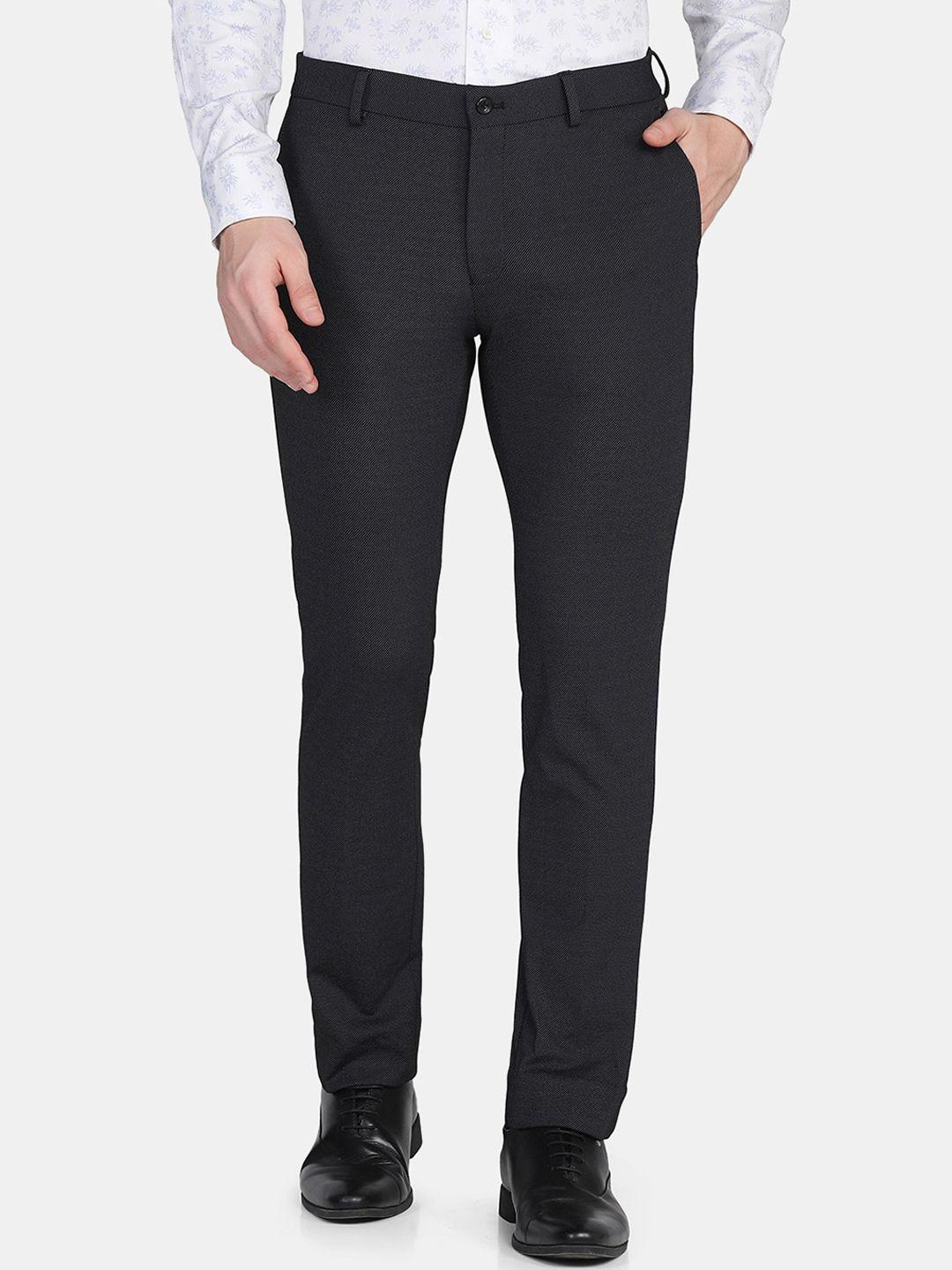 blackberrys-men-black-slim-fit-low-rise-trousers
