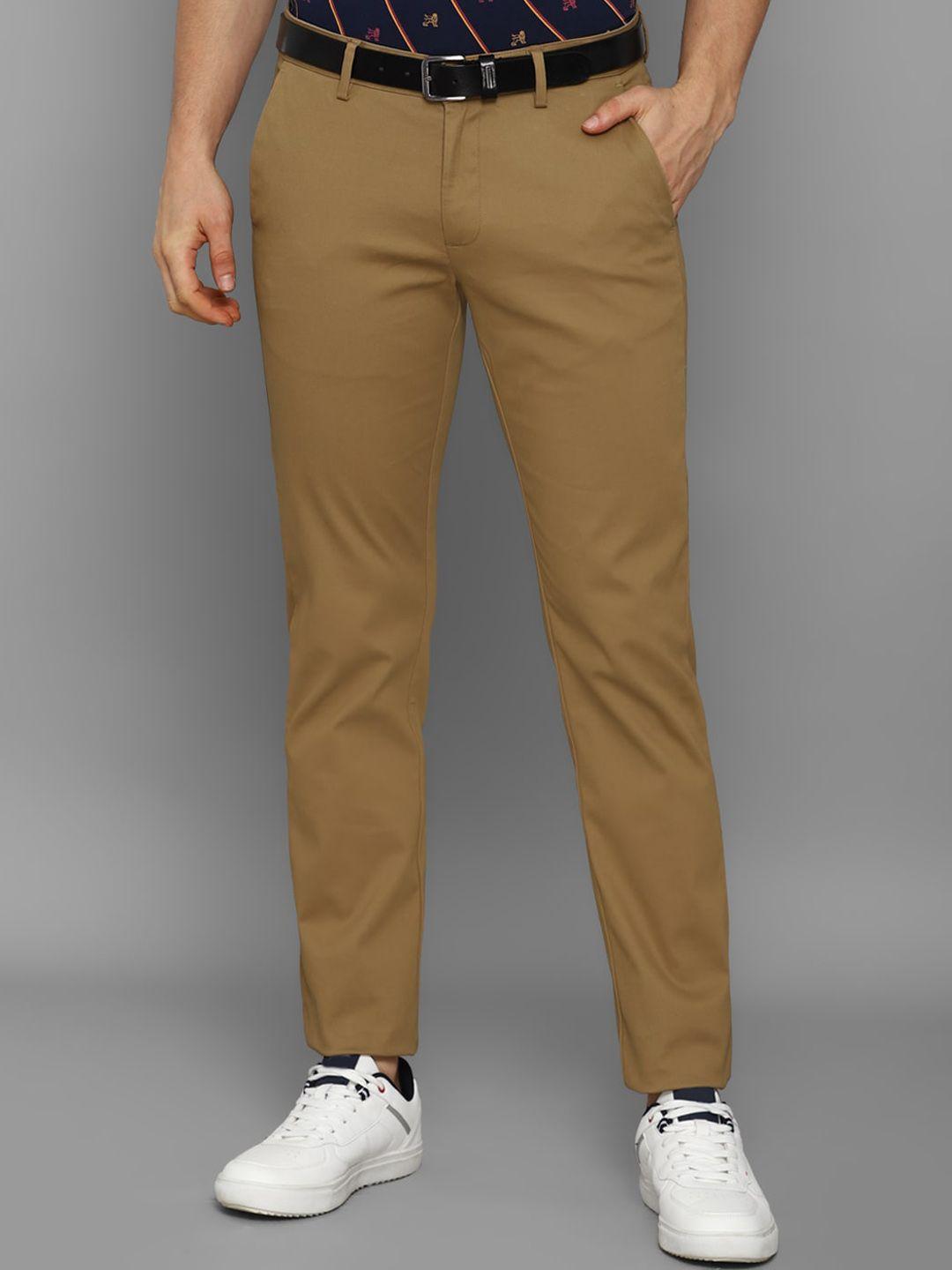 allen-solly-men-brown-slim-fit-casual-mid-rise-trousers