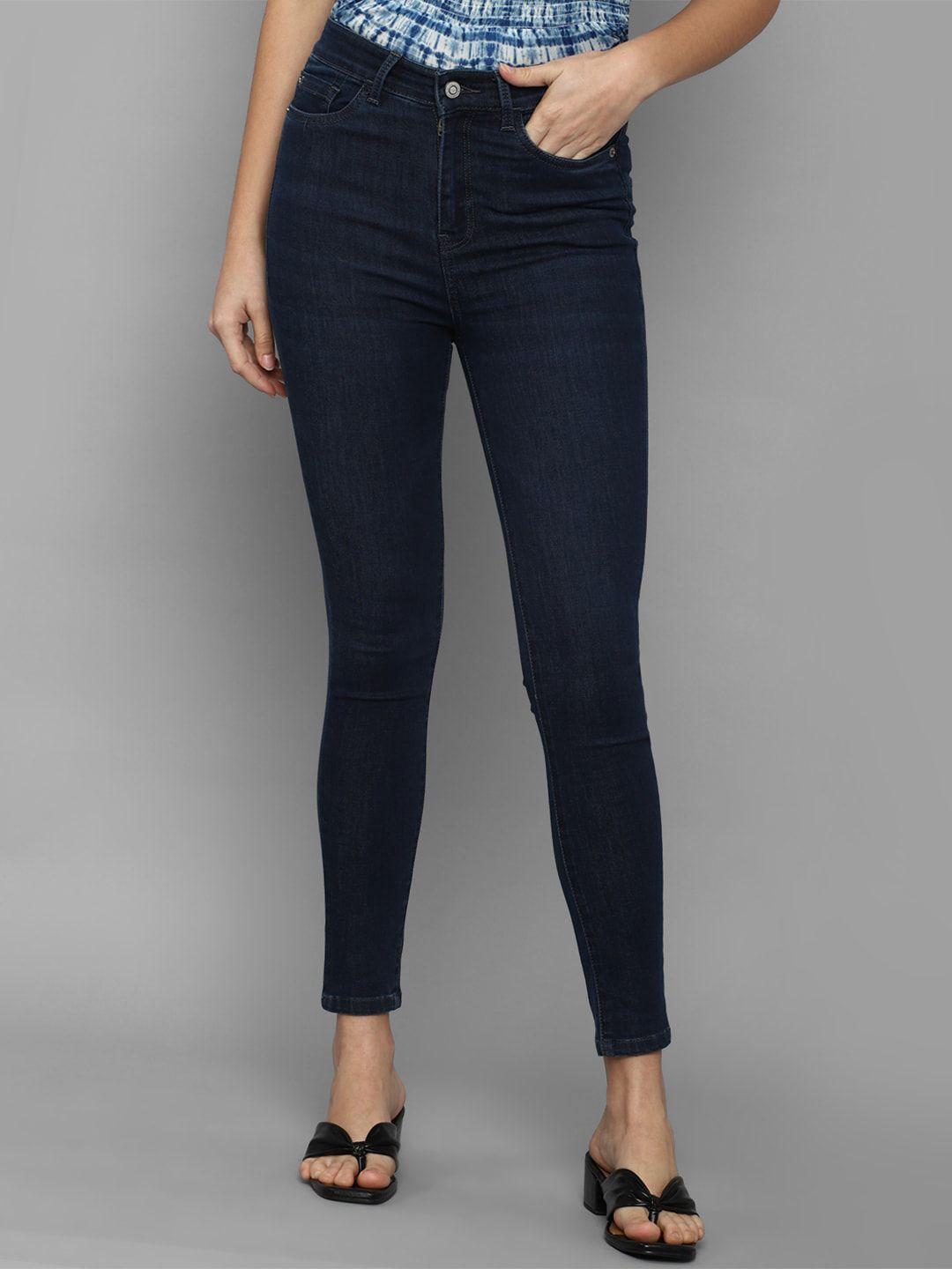 allen-solly-woman-women-navy-blue-skinny-fit-jeans