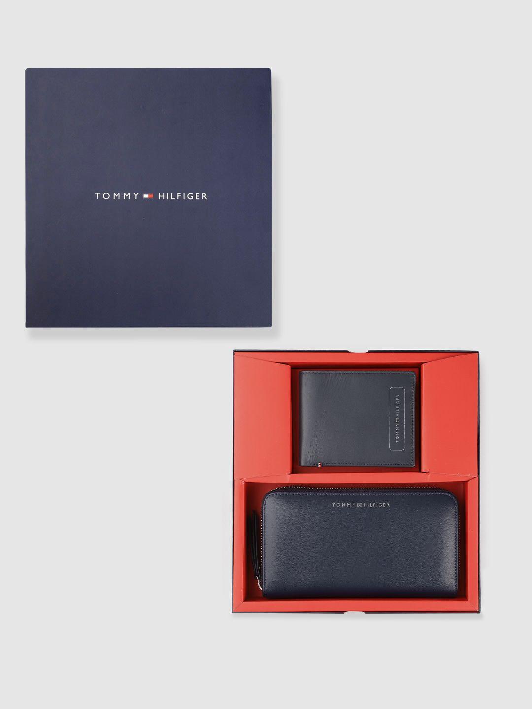 tommy-hilfiger-set-of-2-navy-blue-wallets-leather-couples-accessory-gift-set