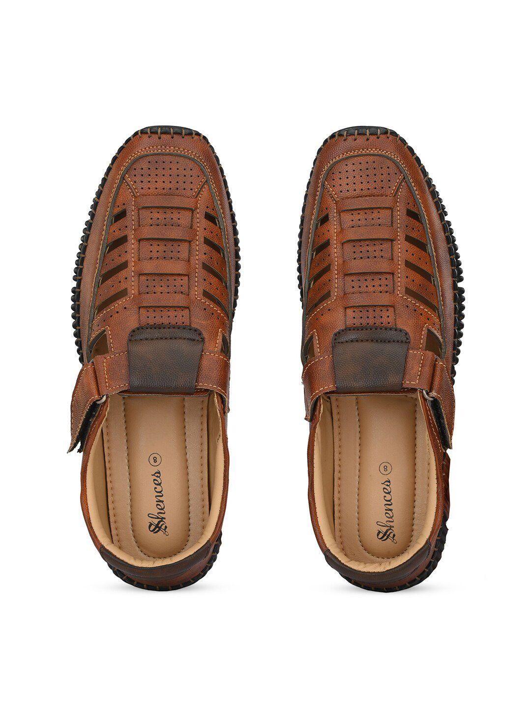SHENCES Men Shoe-Style Sandals