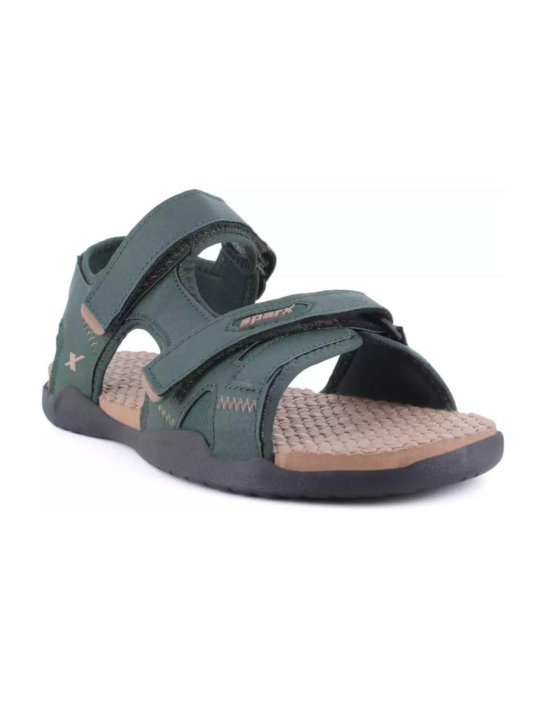 sparx-men-green-solid-sports-sandals