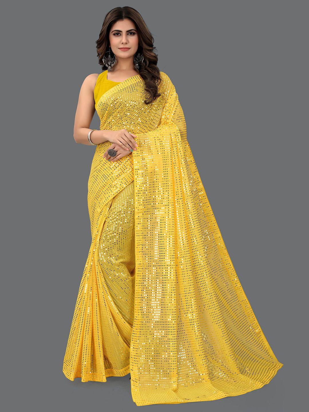 clemira-yellow-embellished-sequinned-saree