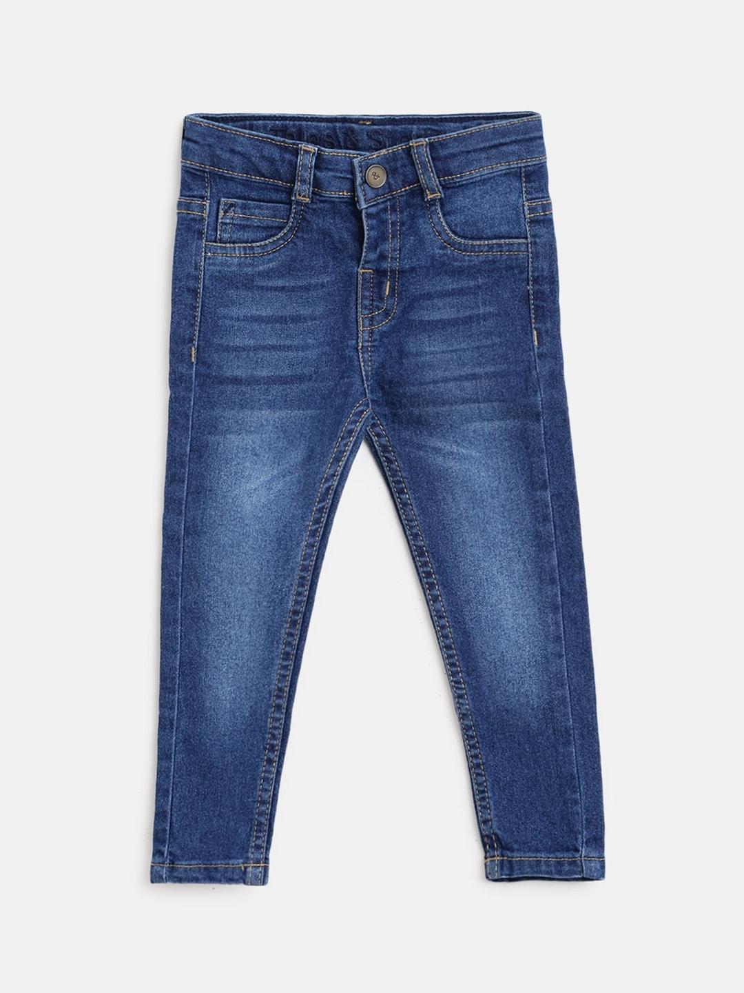 tales-&-stories-boys-blue-slim-fit-light-fade-stretchable-jeans