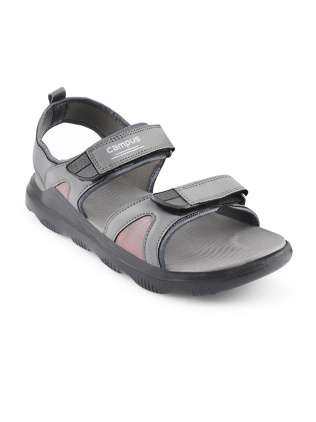 campus-men-grey-solid-sports-sandals