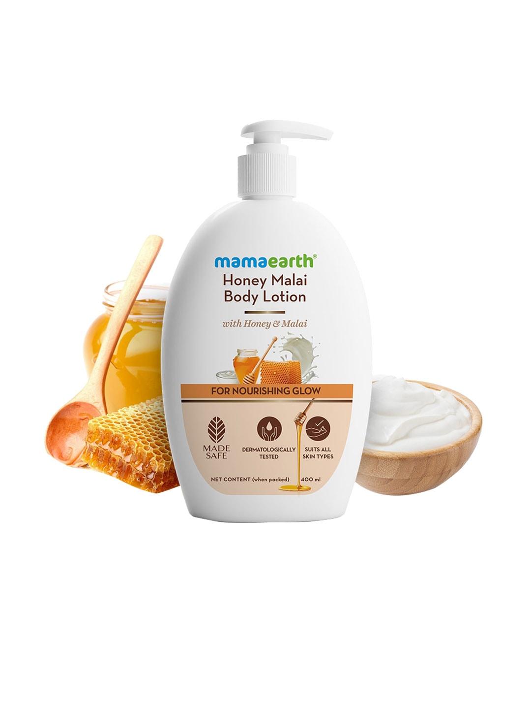 Mamaearth Honey Malai Body Wash for Nourishing Glow - 400 ml